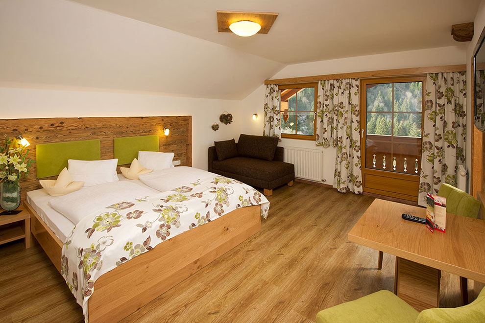 Doppelzimmer · Bauernhofurlaub Halbpension Marchlhof Untertauern