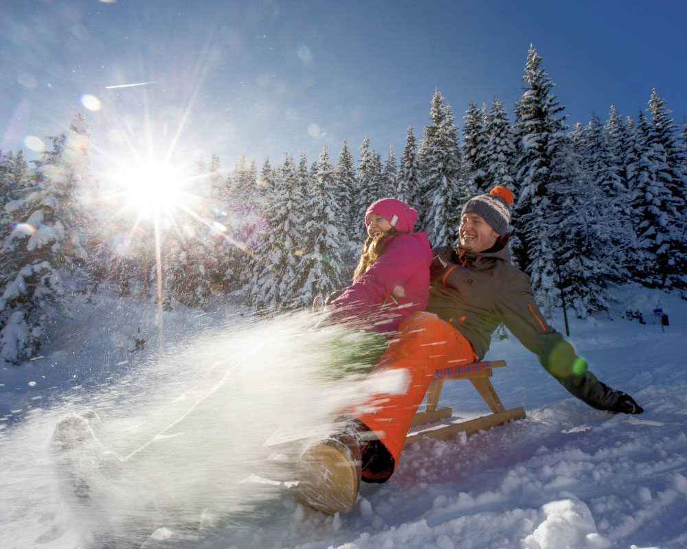 Rodeln · Winterurlaub in Radstadt